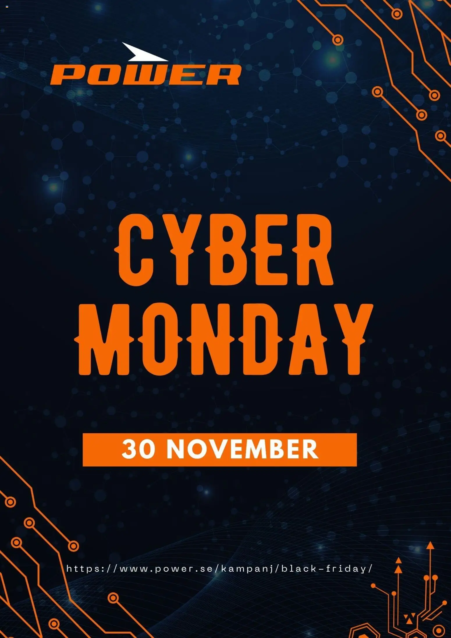 Förhandsgranska reklamblad Power - Cyber Monday förhandsinformation från butik Power gäller från 20/10/2026
