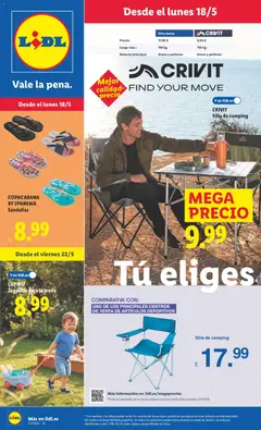 Vista previa del folleto de la tienda Lidl válido desde el 18/05/2026 