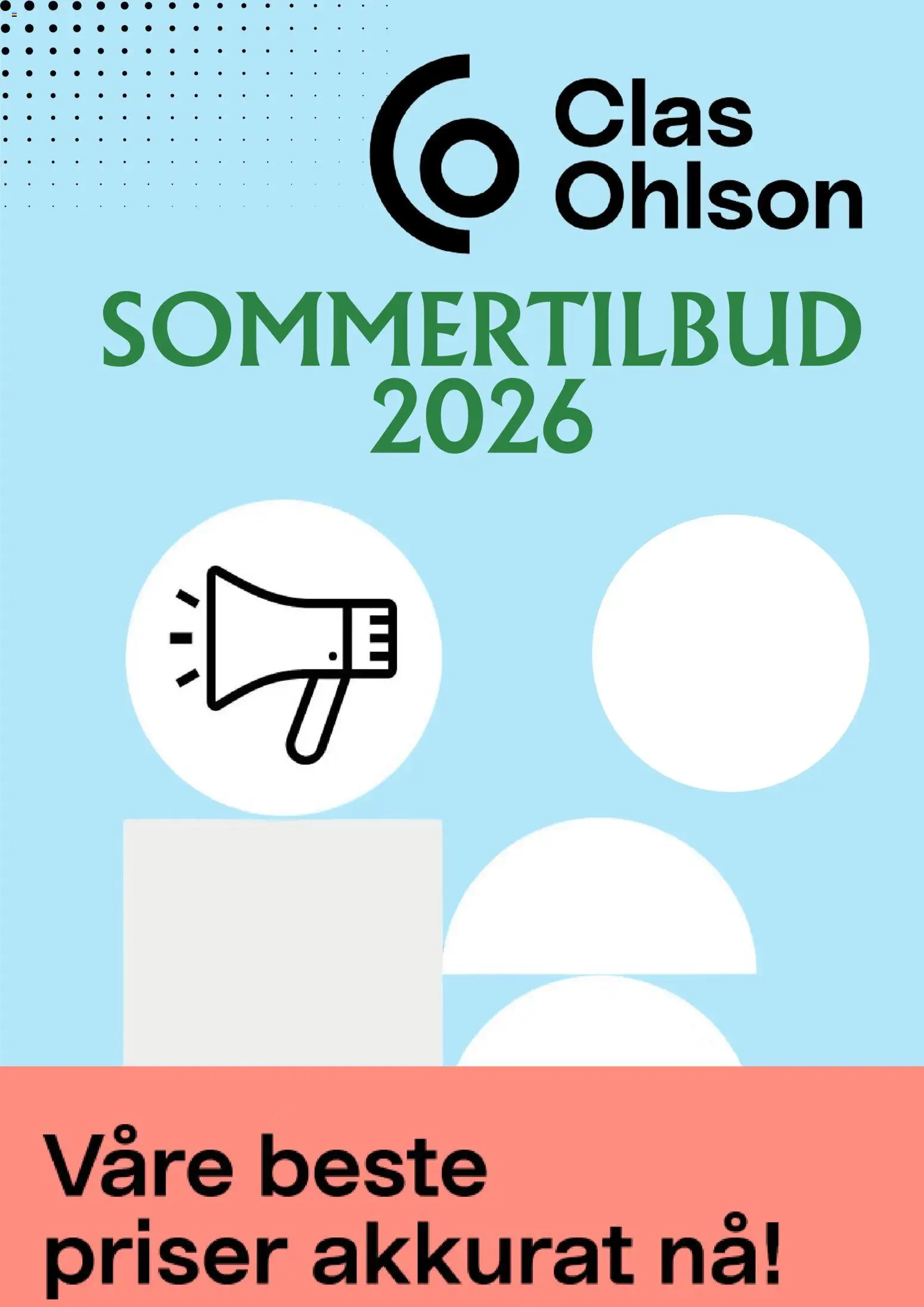 Forhåndsvis Clas Ohlson kundeavis fra butikk Clas Ohlson gyldig fra 22/07/2026