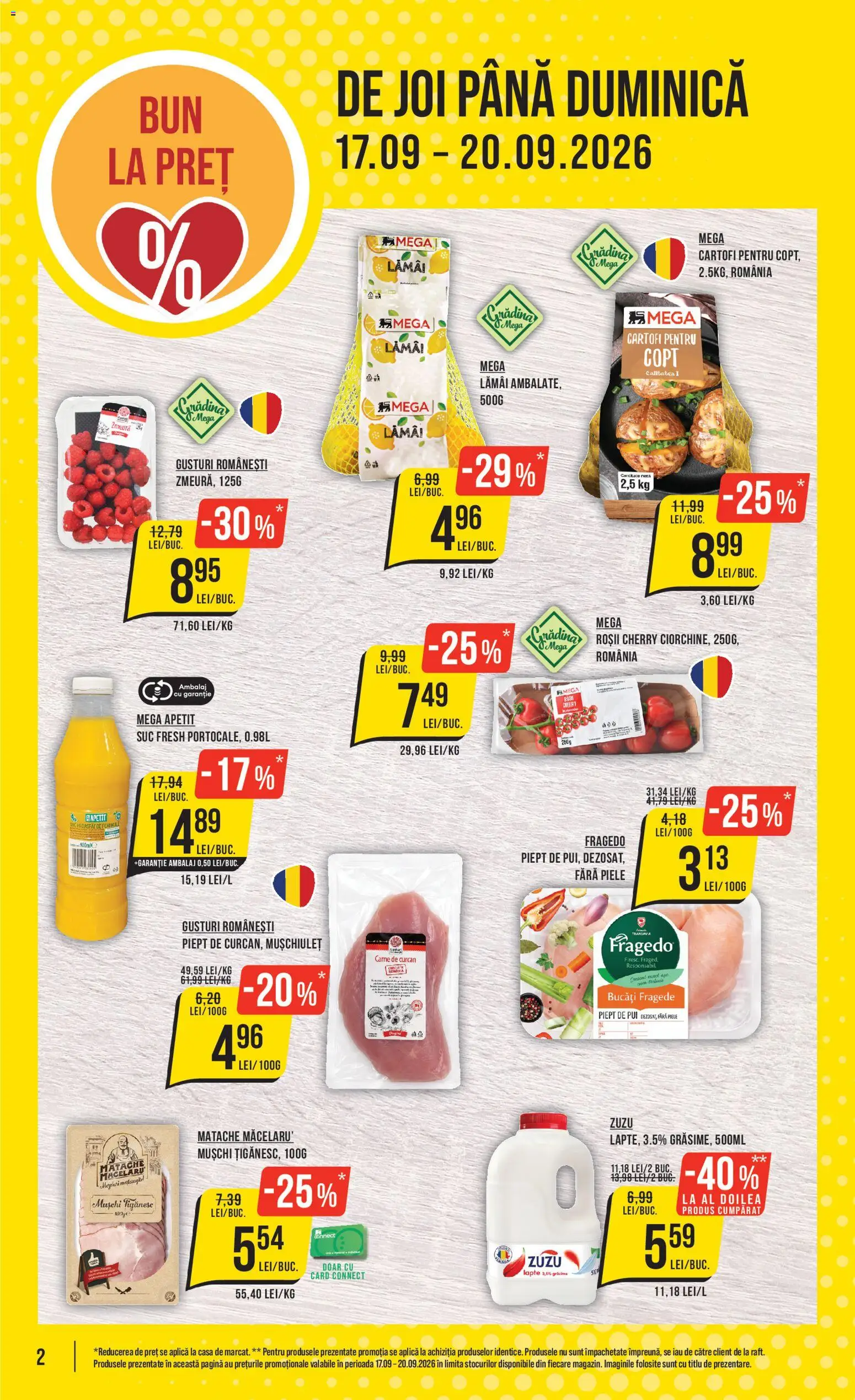 Previzualizarea de cataloage: Mega Image Mega Image Catalog valabil de la 17.09.2026