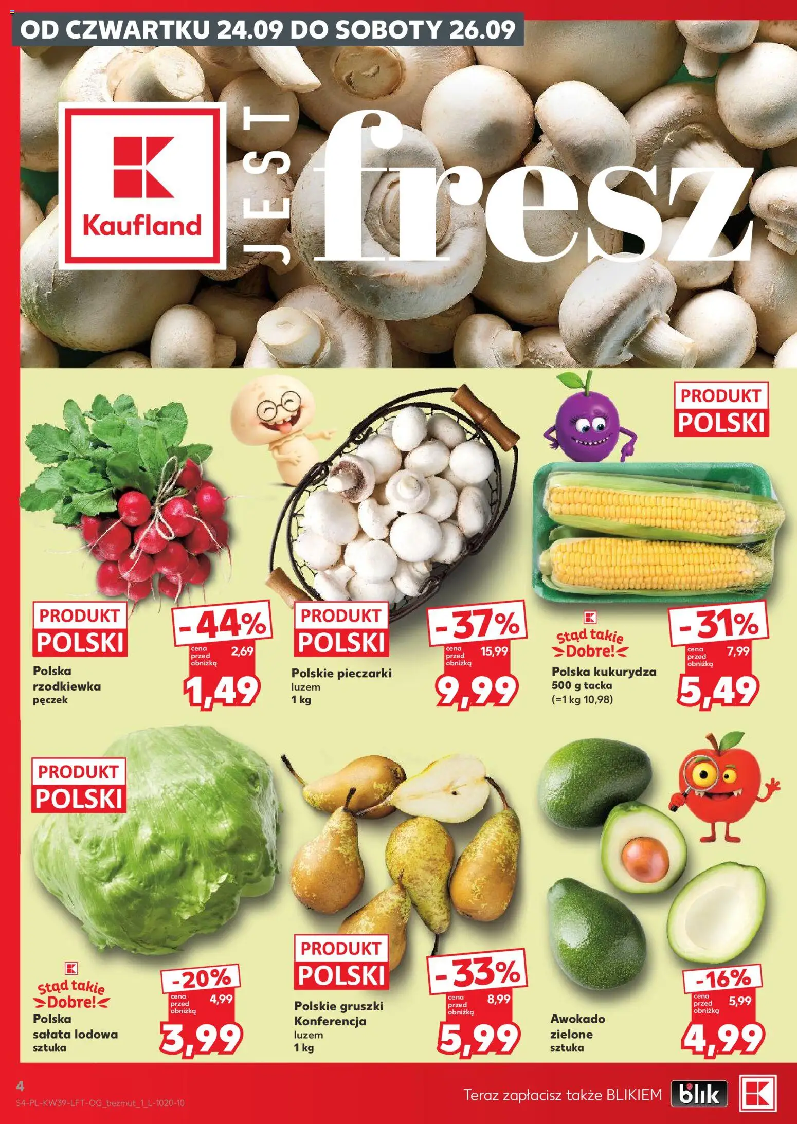Pogląd gazetki "Kaufland gazetka" ze sklepu Kaufland ważnej od 24.09.2026