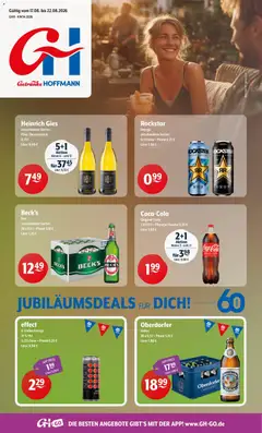 Vorschau von dem Prospekt des Geschäftes Getränke Hoffmann, gültig ab dem 17.08.2026