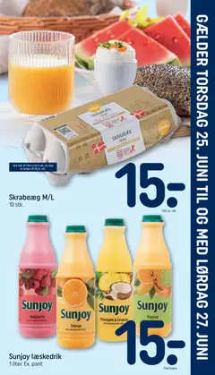 Eksempel på tilbudsavis Rema 1000 - Uge 26 Indstik fra butik Rema 1000 gyldig fra 25/06/2026
