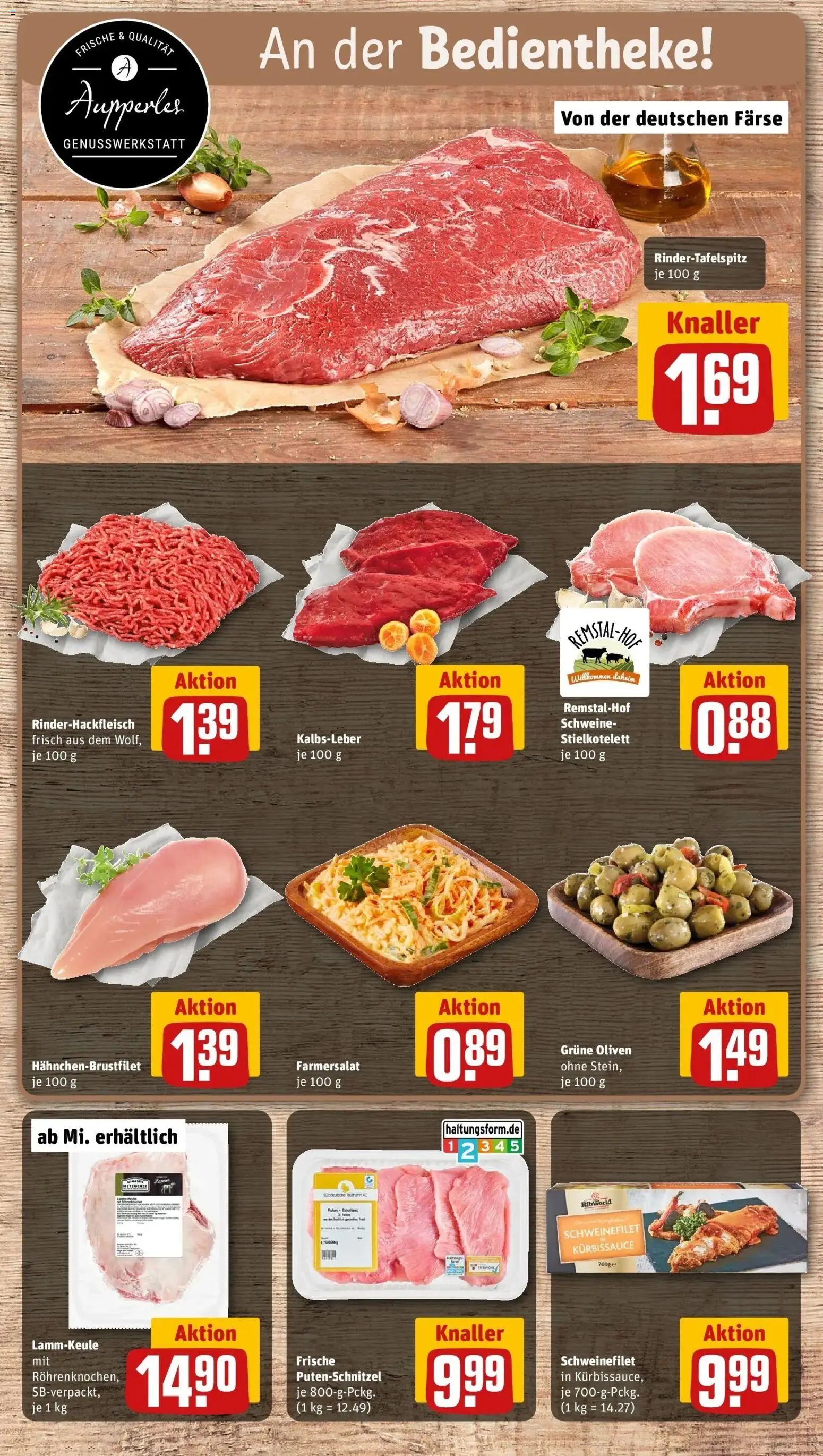 Vorschau von dem Prospekt des Geschäftes Rewe, gültig ab dem 26.10.2026
