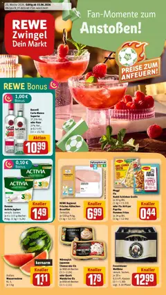 Vorschau von dem Prospekt des Geschäftes Rewe, gültig ab dem 14.06.2026