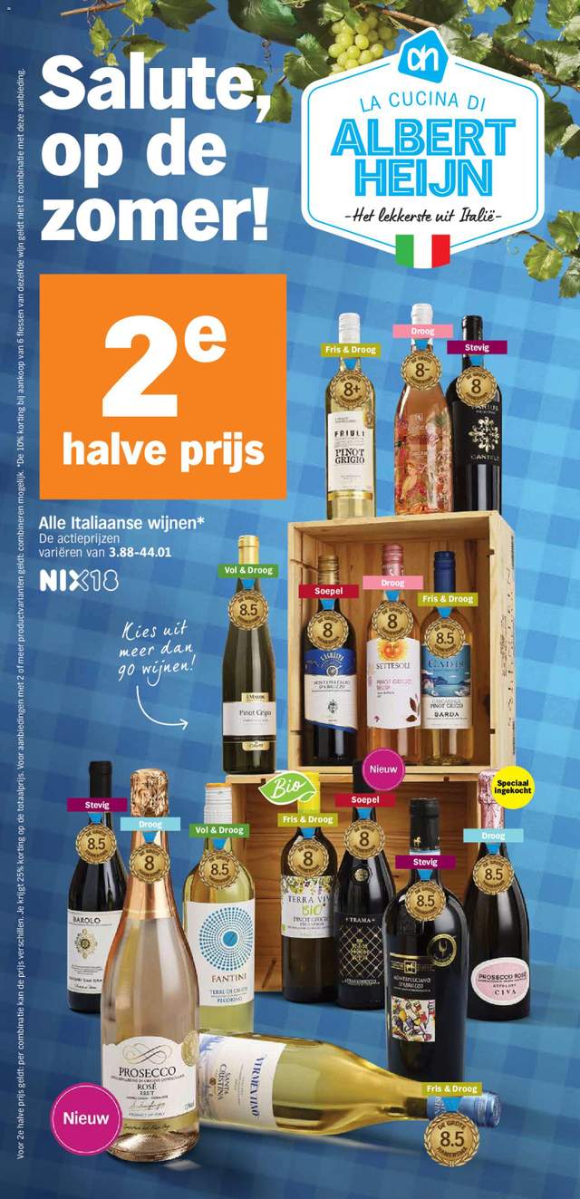 Nieuwe Albert Heijn folder vanaf 06-07