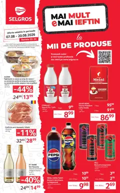 Previzualizarea de cataloage: Selgros Selgros Catalog Magazine Mici valabil de la 07.08.2026
