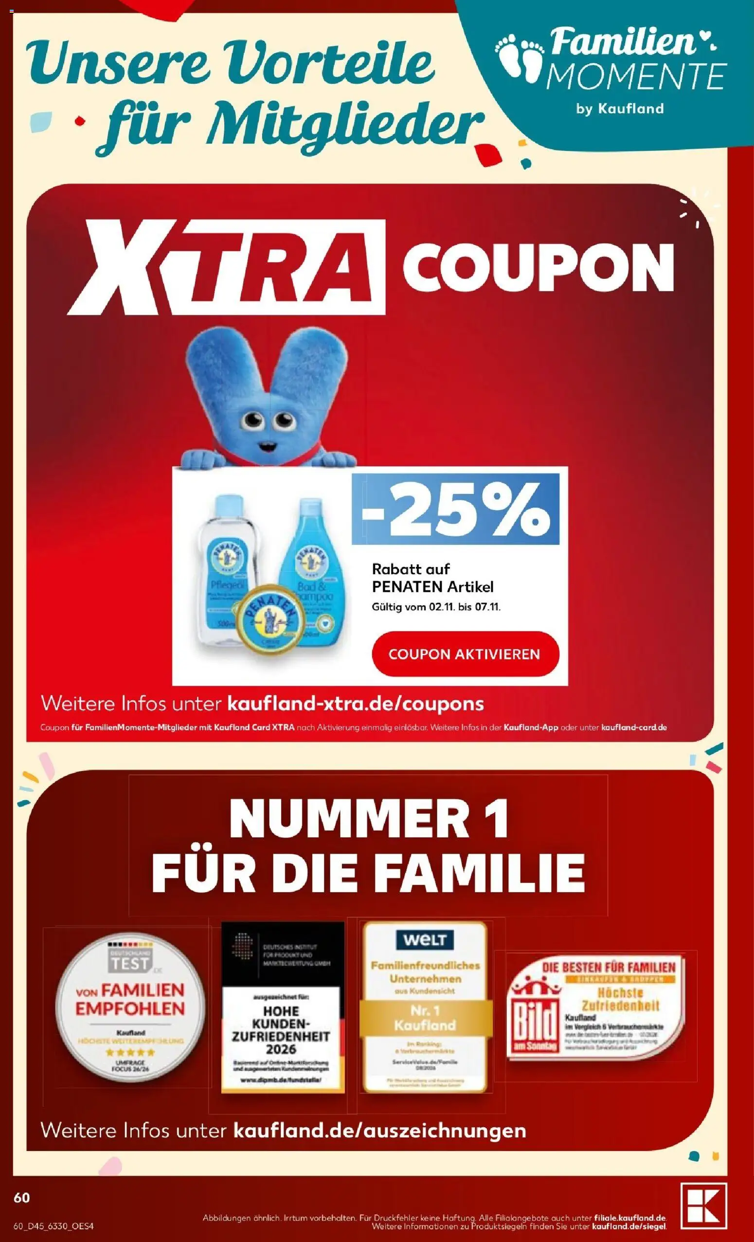 Vorschau von dem Prospekt des Geschäftes Kaufland, gültig ab dem 31.10.2026 - Bad