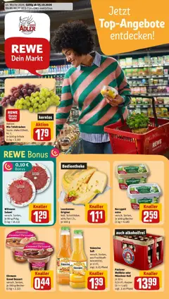 Vorschau von dem Prospekt des Geschäftes Rewe, gültig ab dem 05.10.2026