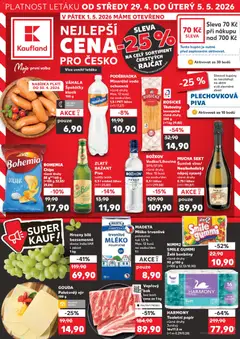 Náhled nabídky: Kaufland Kaufland leták - Praha 4 platný od 29.04.2026