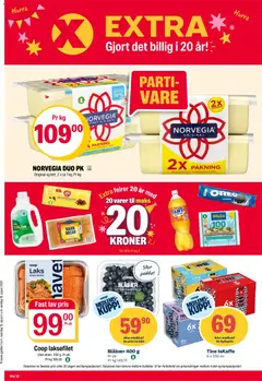 Forhåndsvis Coop Extra kundeavis fra butikk Coop Extra gyldig fra 10/08/2026