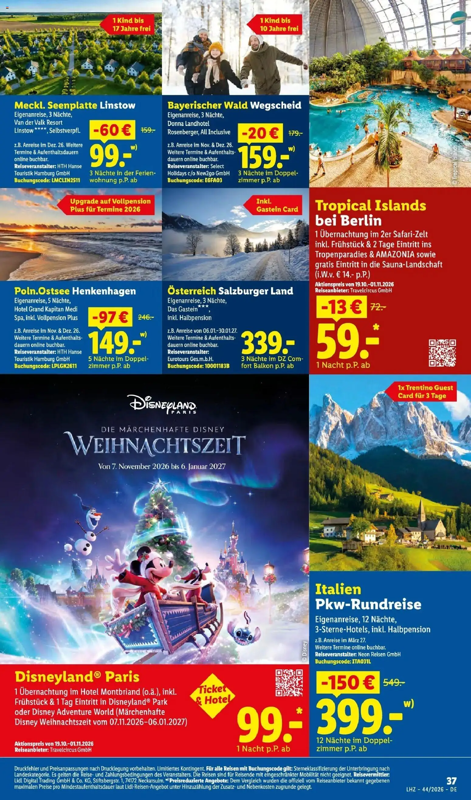 Vorschau von dem Prospekt des Geschäftes Lidl, gültig ab dem 26.10.2026