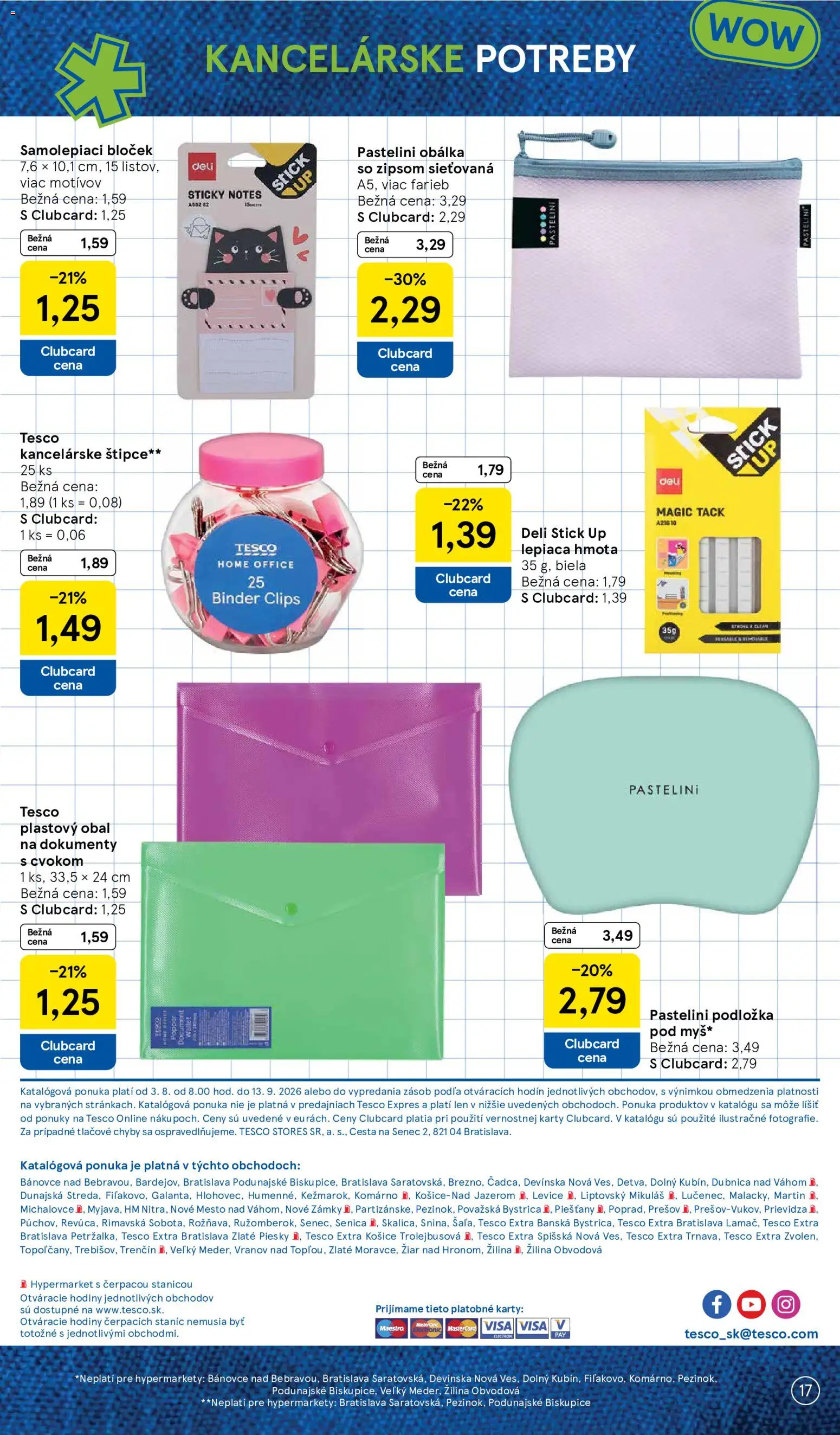Náhľad Tesco letáku platného od 03.08.2026