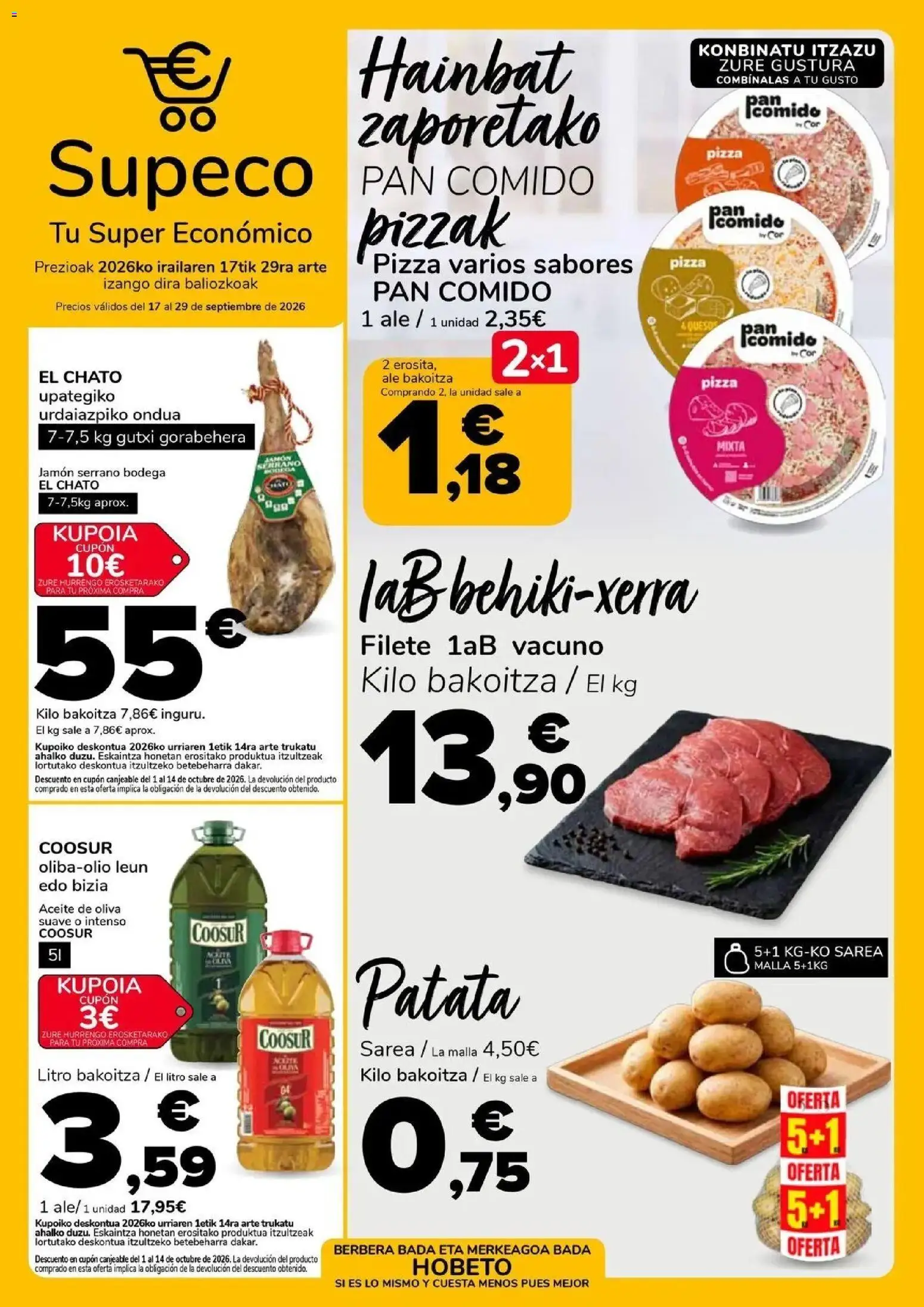 Vista previa del folleto de la tienda Supeco válido desde el 17/09/2026 