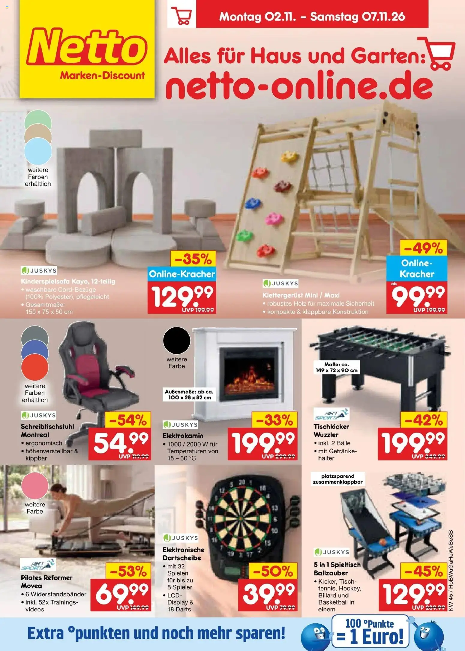 Vorschau von dem Prospekt des Geschäftes Netto Marken-Discount, gültig ab dem 02.11.2026 - Basketball, Tisch