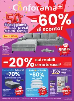 Vorschau des Merkblatts Conforama aktionen IT vom Shop Conforama gültig von 09.09.2026 bis 22.09.2026