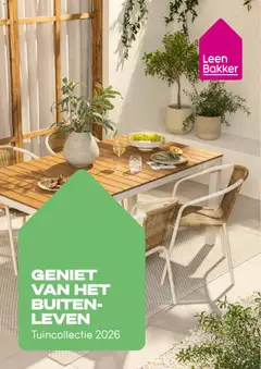 Voorbeeld van Leen Bakker folder - Tuinmagazine van winkel Leen Bakker geldig vanaf 27-03-2026