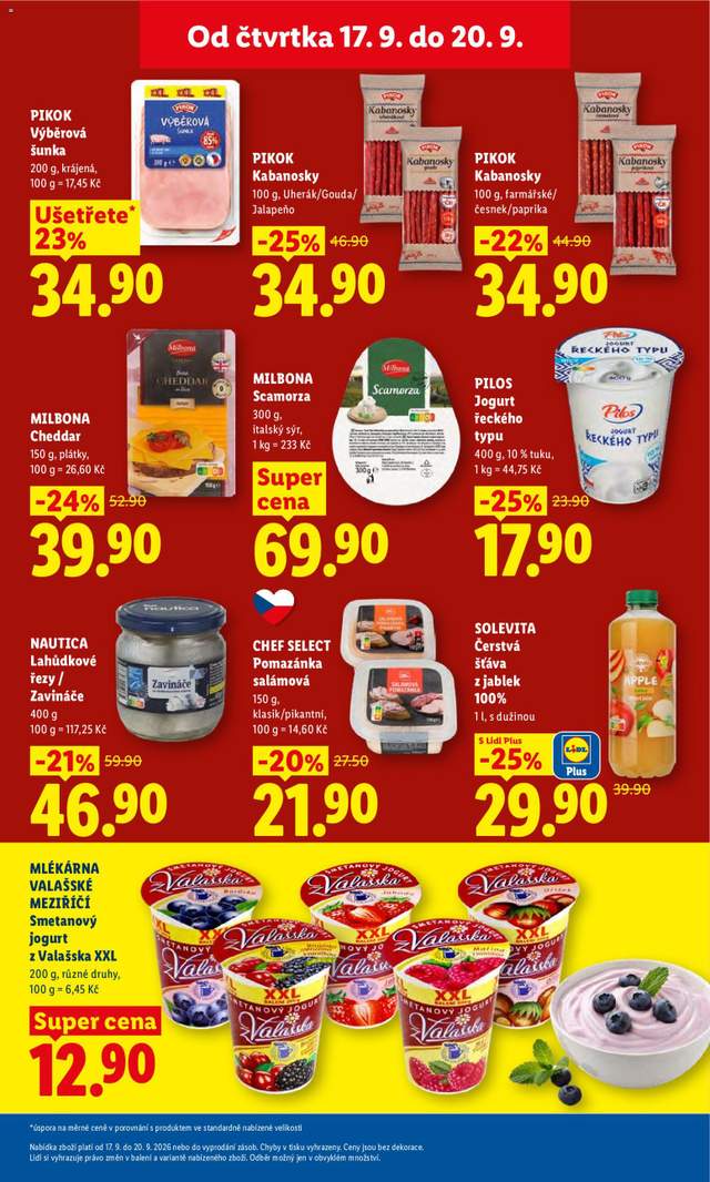 Nový Lidl leták od 17.09.