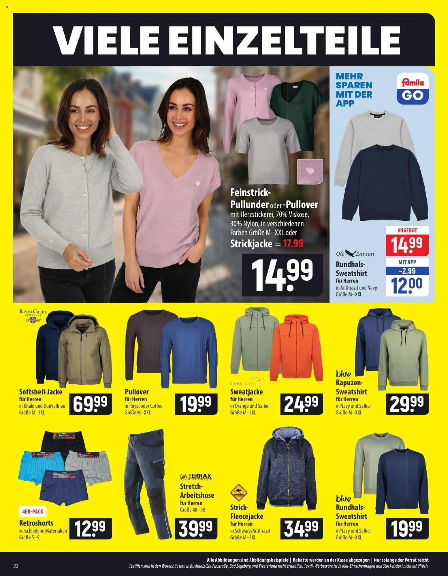 Vorschau von dem Prospekt des Geschäftes Famila, gültig ab dem 07.09.2026 - Bad, Pullover, Sweatshirt, Strickjacke, Pullunder, Sweatjacke