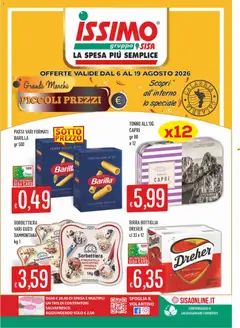 Anteprima dell'opuscolo SISA volantino Issimo dal negozio SISA valido da 06/08/2026