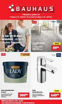 Eksempel på tilbudsavis Bauhaus - Tilbudsavis fra butik Bauhaus gyldig fra 20/10/2026