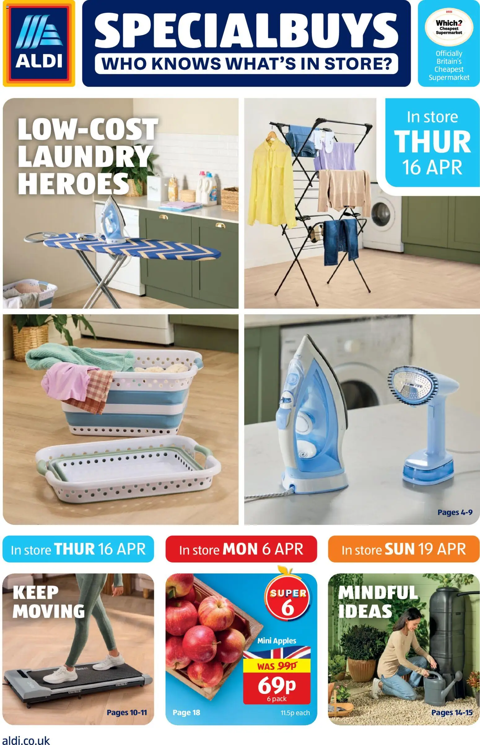 Preview of Aldi Aldi - Weekly offers UK Specialbuys valid from 16/04/2026 - Apples