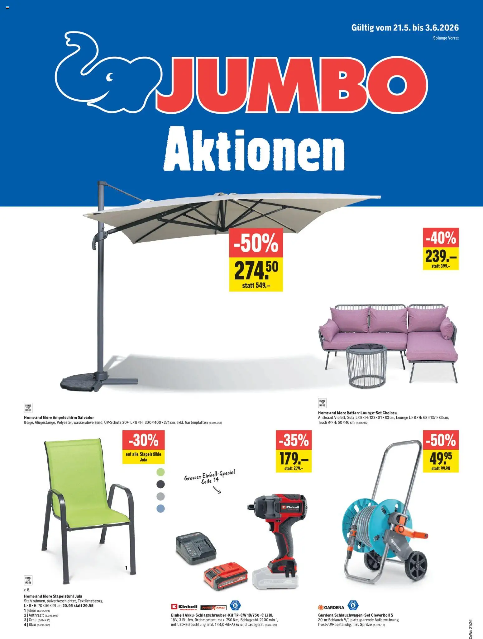 Vorschau des Merkblatts Jumbo aktionen vom Shop Jumbo gültig von 21.05.2026 bis 03.06.2026
