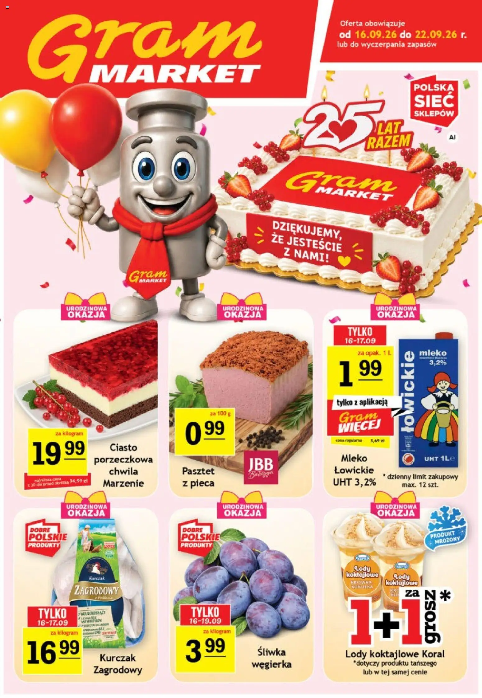 Pogląd gazetki "Gram Market gazetka" ze sklepu Gram Market ważnej od 16.09.2026