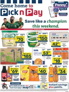 Preview of Pick n Pay flyer valid from 17/09/2026