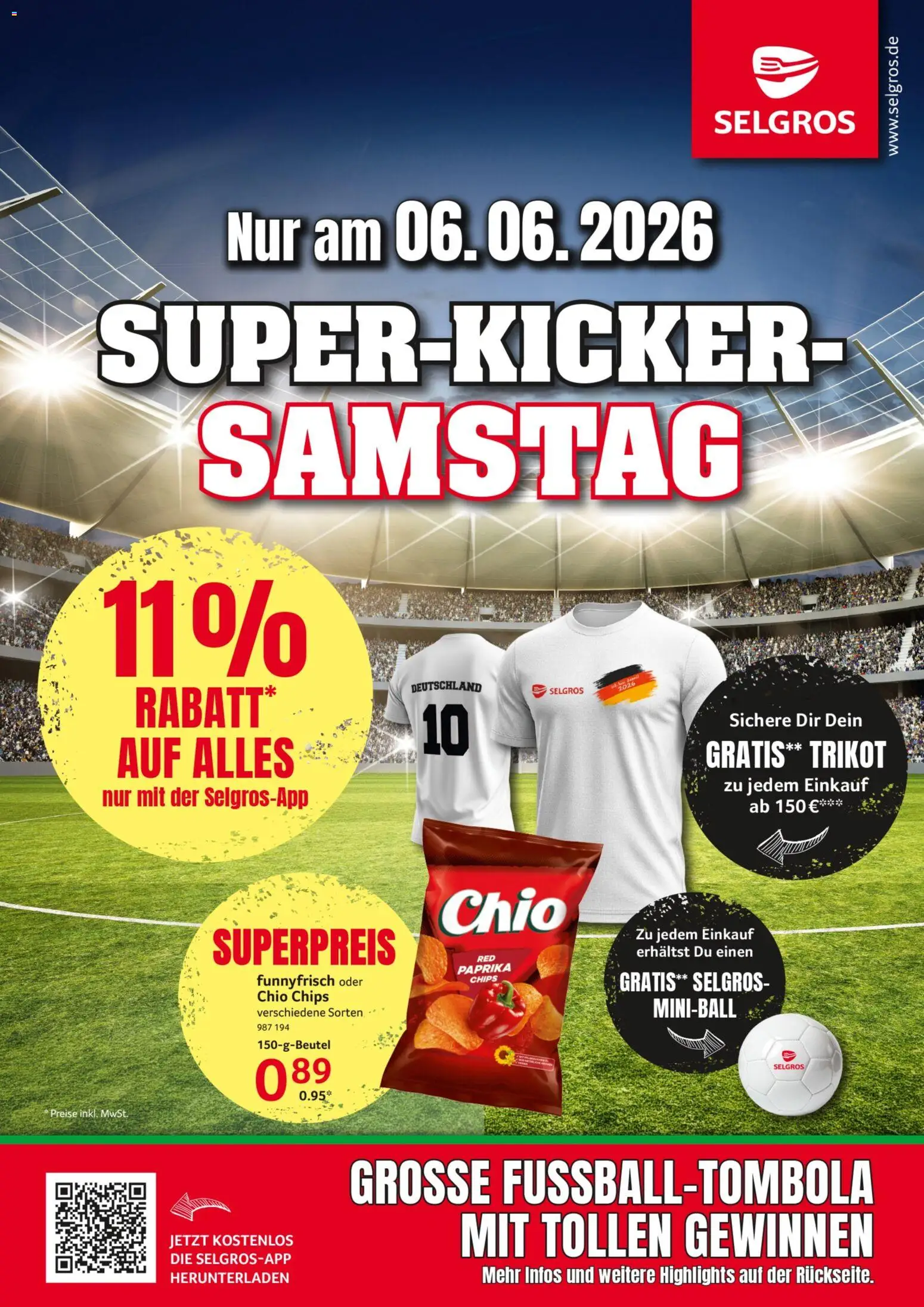 Vorschau von dem Prospekt des Geschäftes Selgros, gültig ab dem 06.06.2026