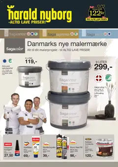 Eksempel på tilbudsavis Harald Nyborg - Maling fra butik Harald Nyborg gyldig fra 21/09/2026