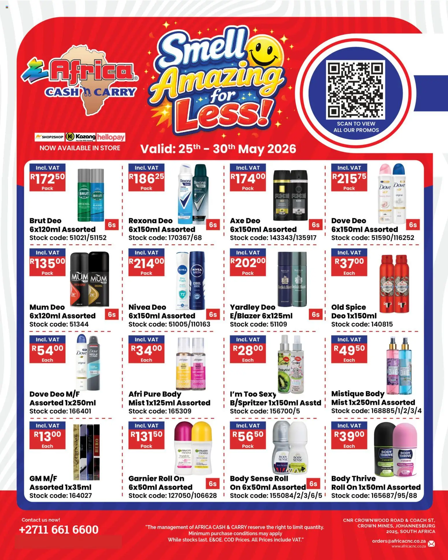 Preview of Africa Cash & Carry flyer valid from 25/05/2026