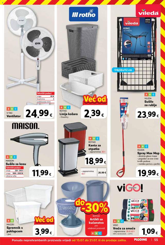Novi Plodine katalog od 22.07.