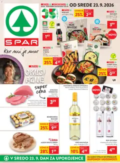 Predogled kataloga iz trgovine Spar veljaven od 23.09.2026