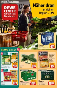 Vorschau von dem Prospekt des Geschäftes Rewe, gültig ab dem 27.07.2026