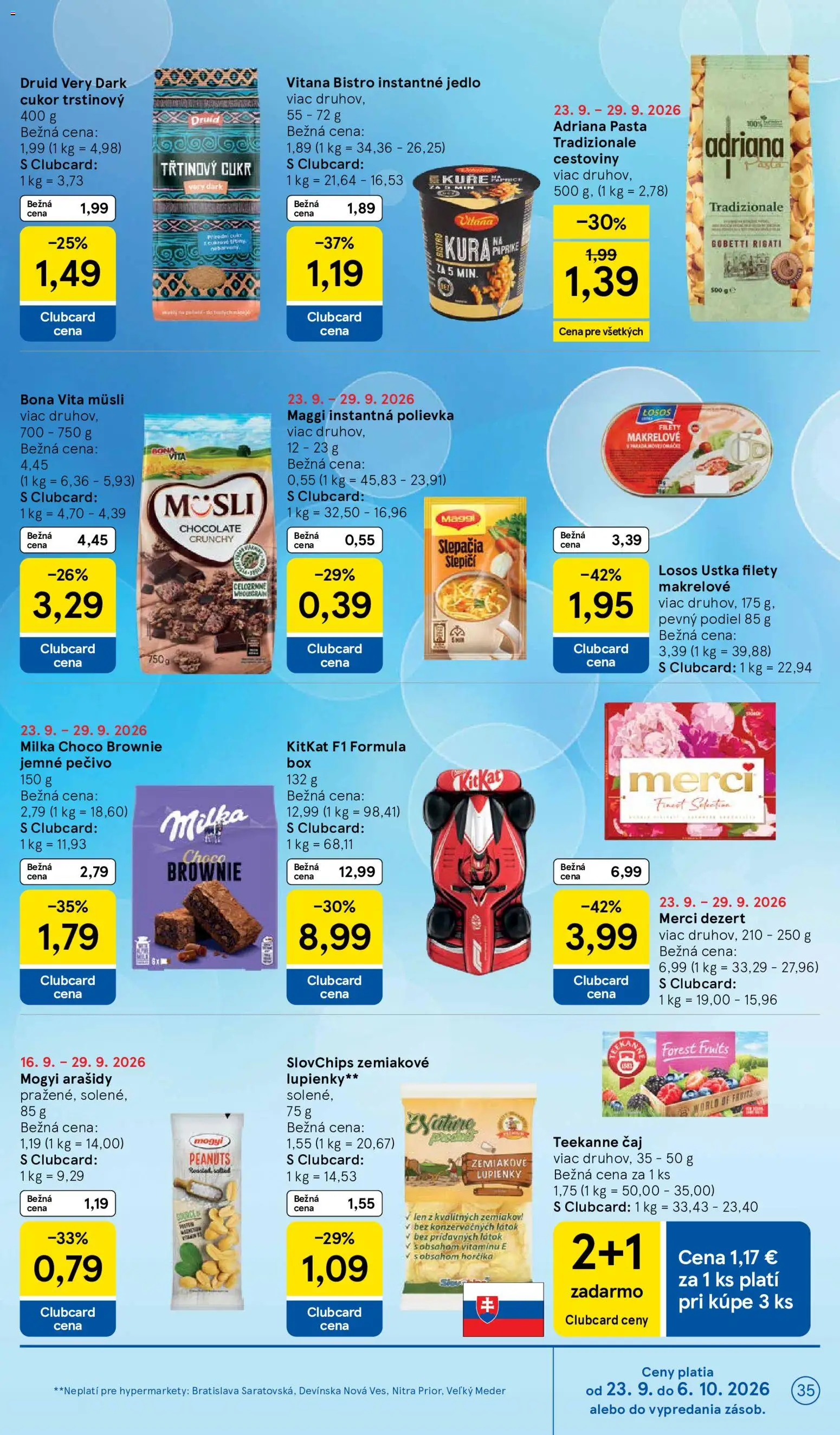 Náhľad Tesco letáku platného od 23.09.2026