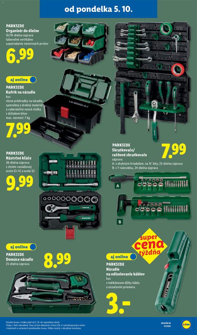Nový Lidl leták od 05.10.