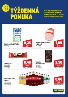 Náhľad Metro letáku platného od 17.08.2026