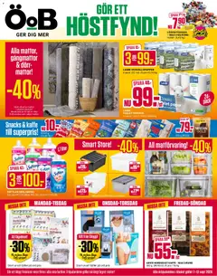 Förhandsgranska reklamblad ÖoB erbjudanden från butik ÖoB gäller från 07/09/2026