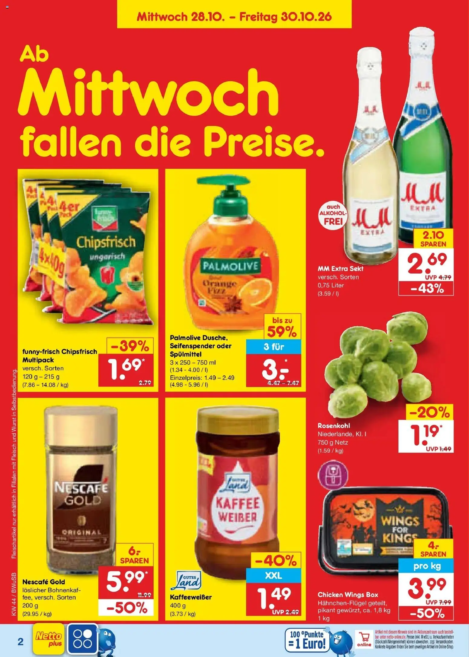Vorschau von dem Prospekt des Geschäftes Netto Marken-Discount, gültig ab dem 26.10.2026
