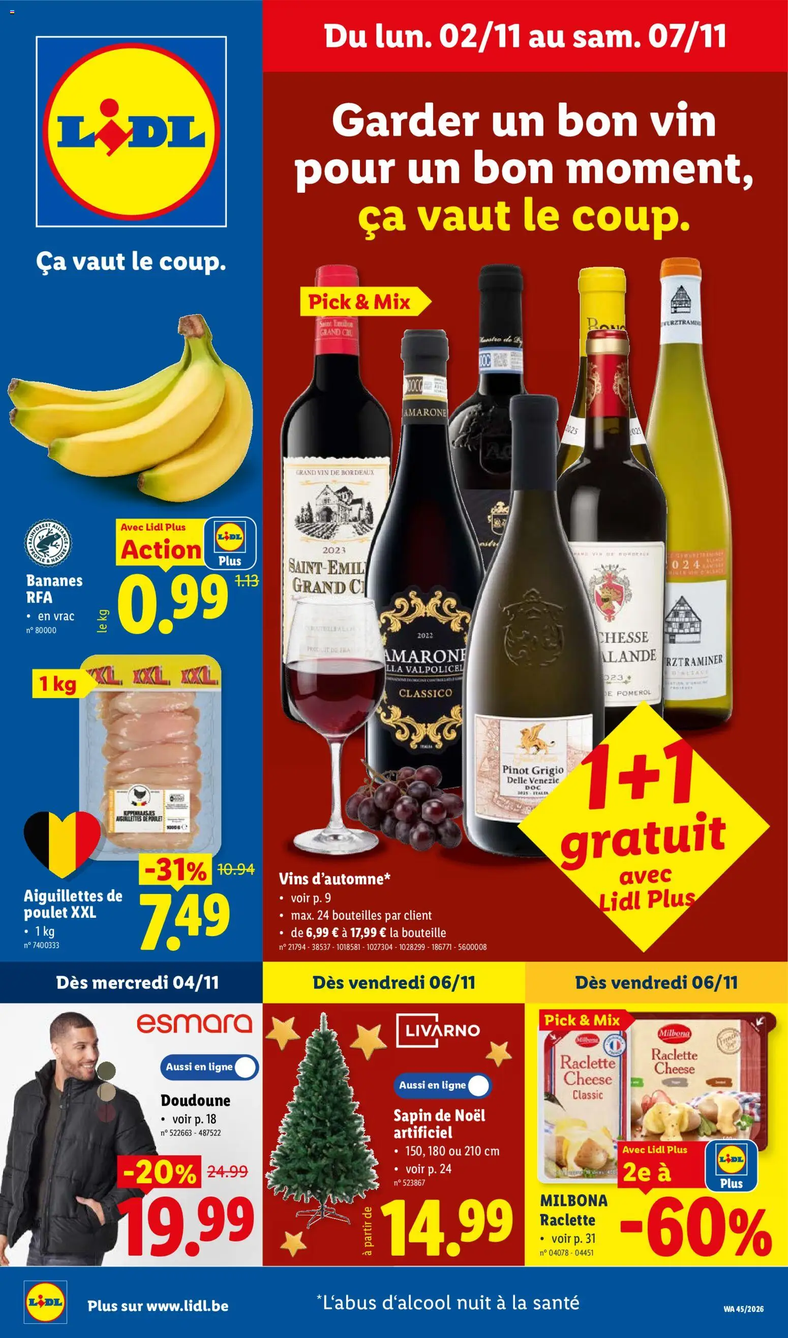 Voorbeeld van Lidl Folder semaine Folder week 45 van winkel Lidl geldig vanaf 02/11/2026 - La