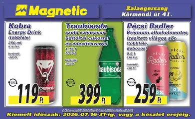 Magnetic - Magnetic Aktuális óriásplakátok megtekintése, amely érvényes 2026.07.16.-től