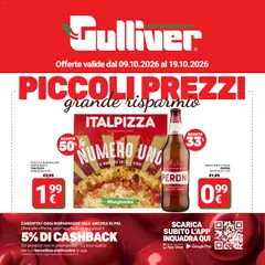 Anteprima dell'opuscolo Gulliver volantino dal negozio Gulliver valido da 09/10/2026
