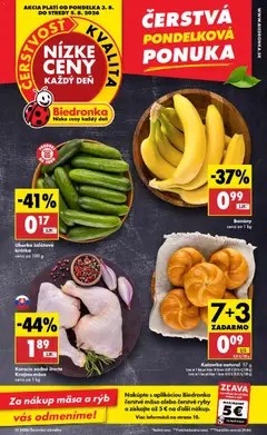 Náhľad Biedronka letáku platného od 03.08.2026