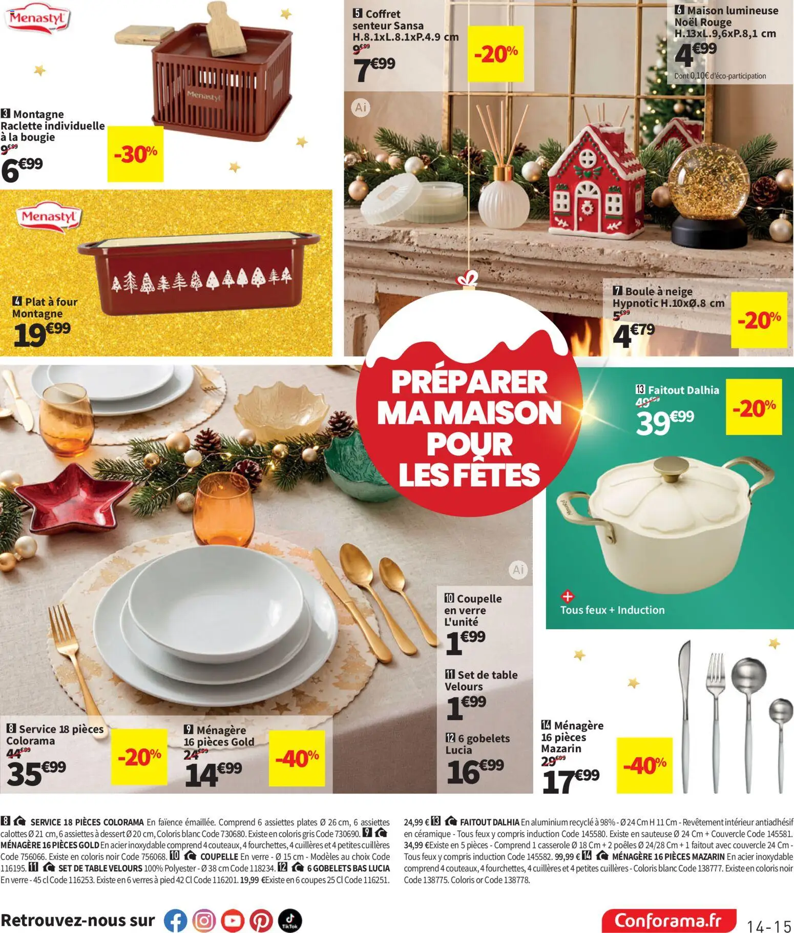Prévisualisation de Conforama catalogue du magasin Conforama formulaire valide 27/10/2026