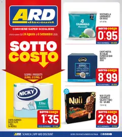Anteprima dell'opuscolo ARD Discount volantino dal negozio ARD Discount valido da 24/08/2026
