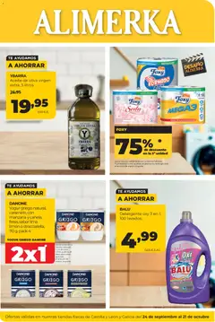 Vista previa del folleto de la tienda Alimerka válido desde el 24/09/2026 