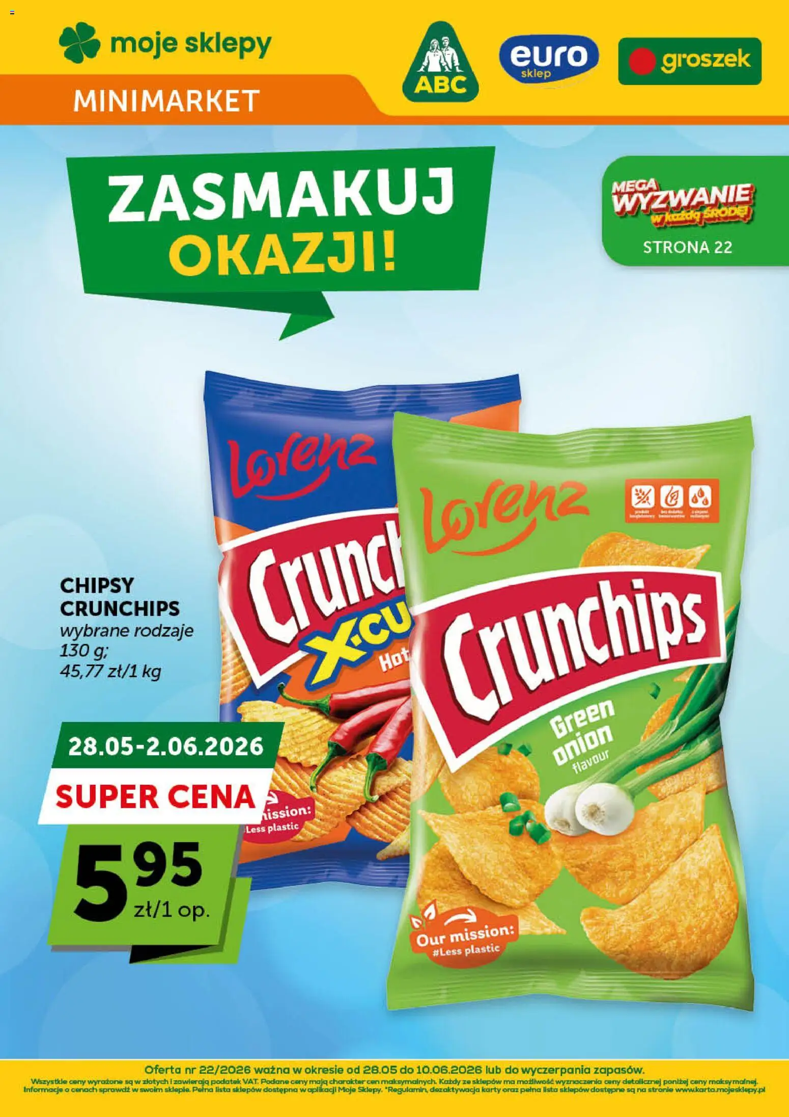 Pogląd gazetki "Groszek gazetka - Minimarket" ze sklepu Groszek ważnej od 28.05.2026
