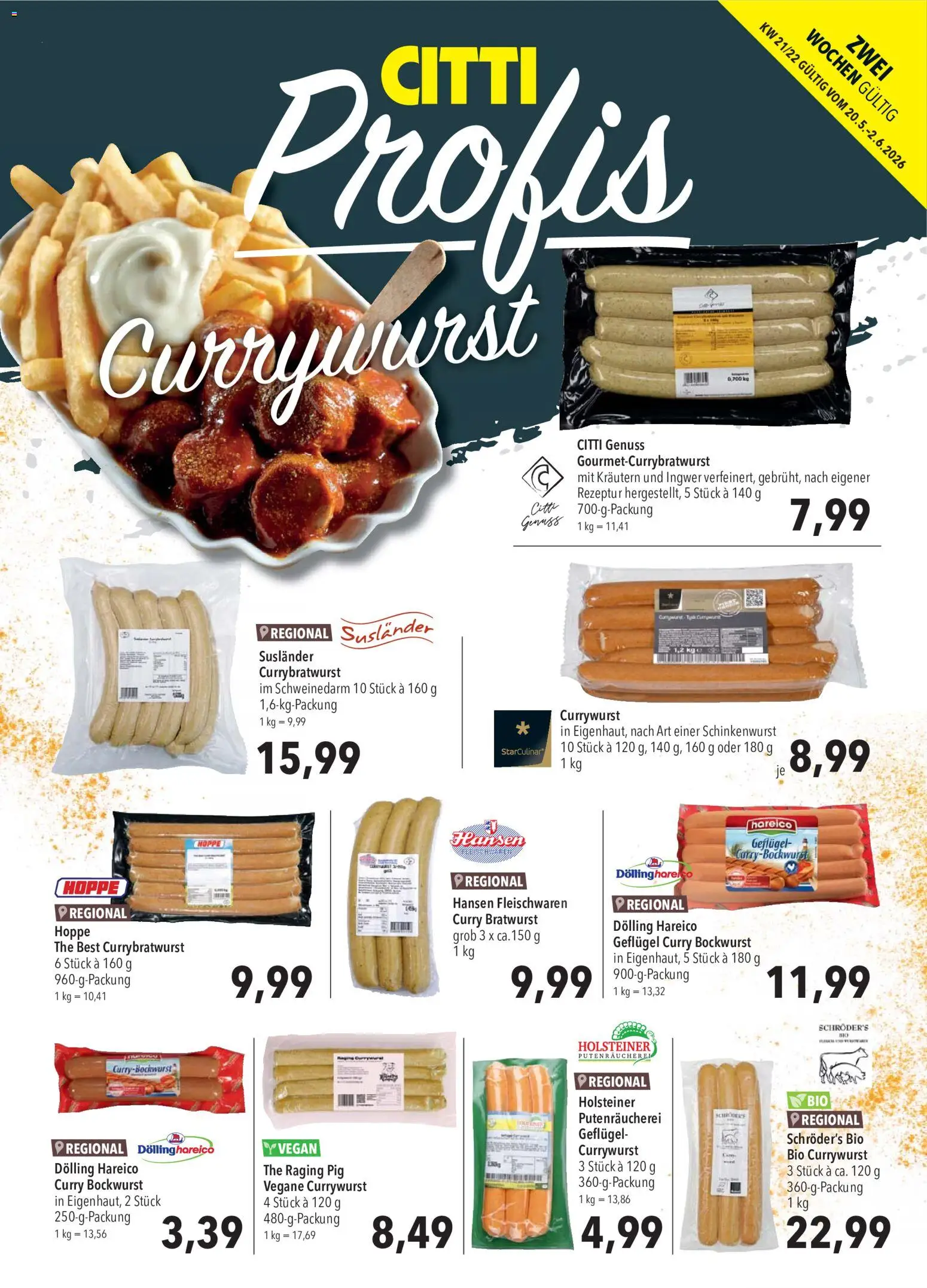 Vorschau von dem Prospekt des Geschäftes CITTI Markt, gültig ab dem 20.05.2026