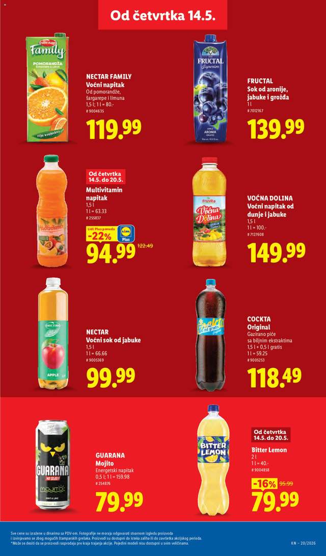 Novi Lidl katalog od 14.05.